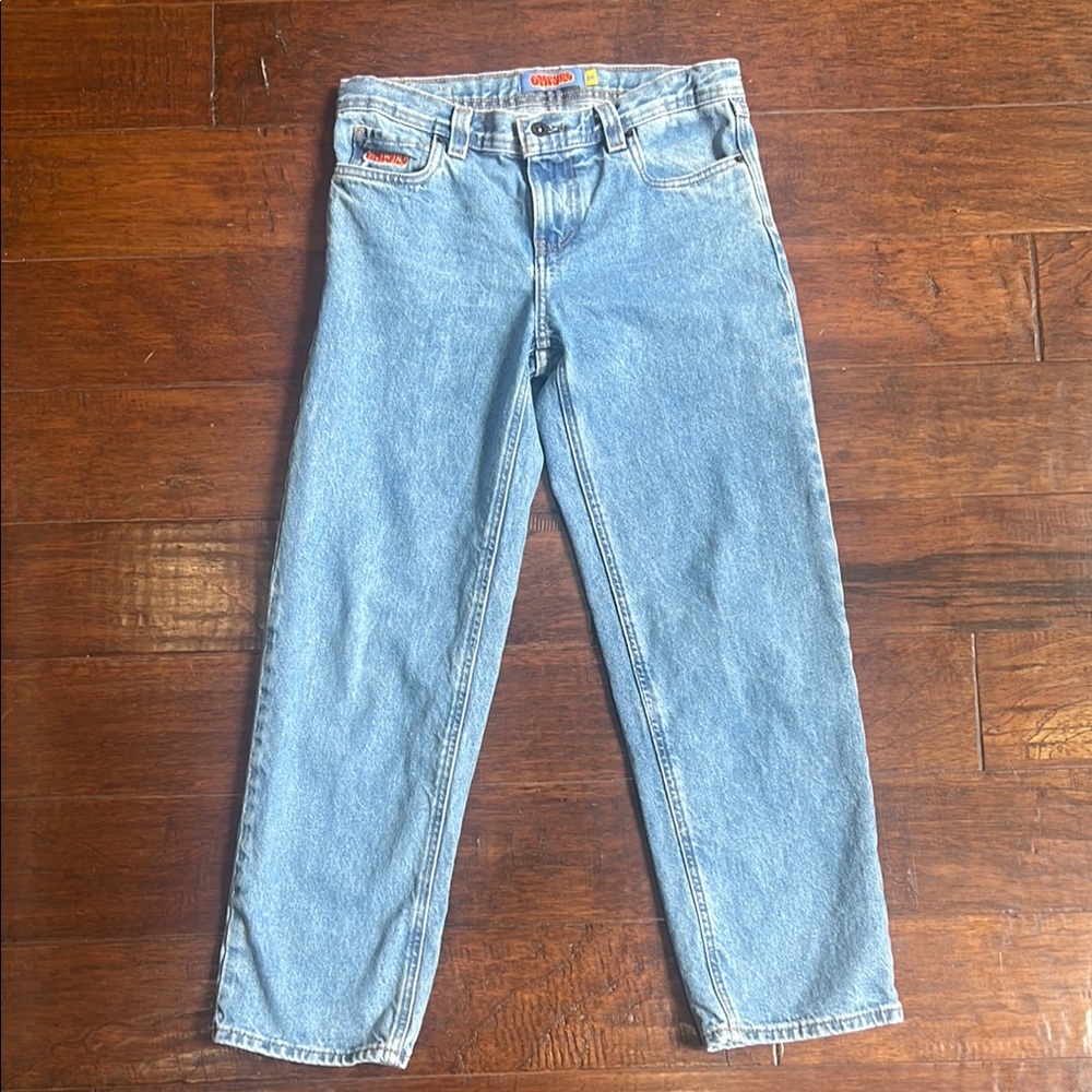 Empyre Blue Straight Leg Jeans Classic Fit